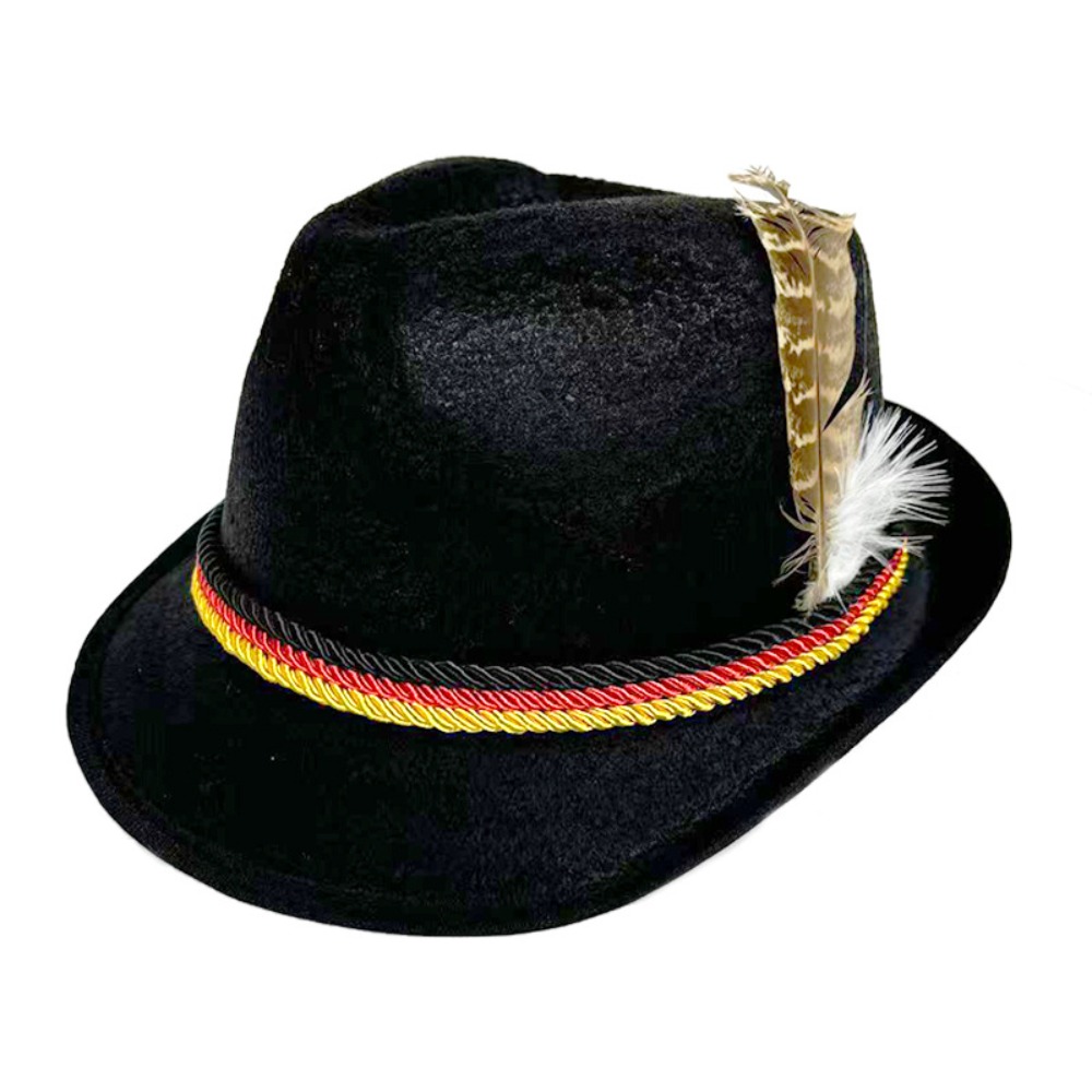 Musical Instrument Jazz - Fashion Dress Up Oktoberfest Hat Fedora