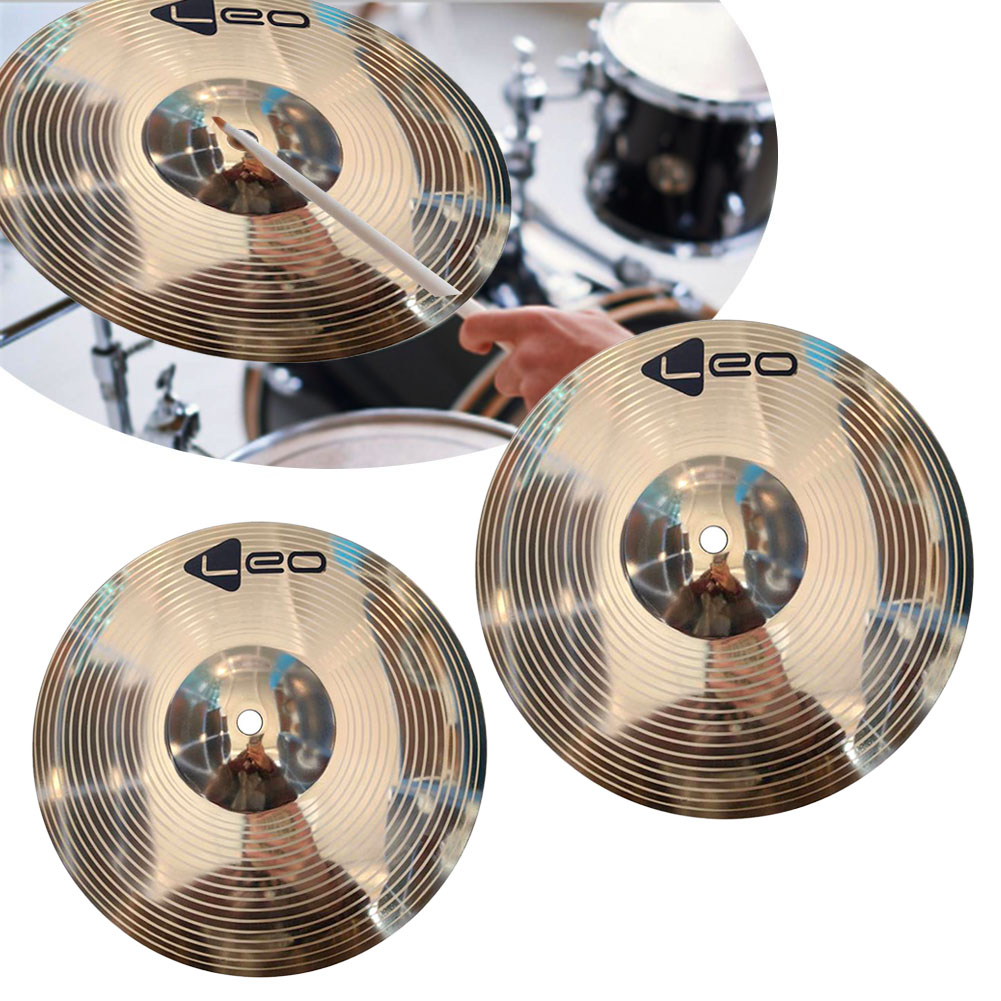 Musical Instrument Jazz - 8/10Inch Drum Brass Cymbals Percussion Splash