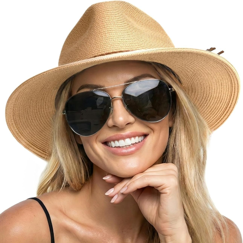 Musical Instrument Jazz - 1pc Summer Straw Beach Sun Hat