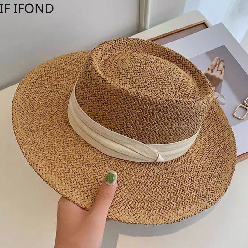 Musical Instrument Jazz - Spring Summer Breathable Straw Hats For