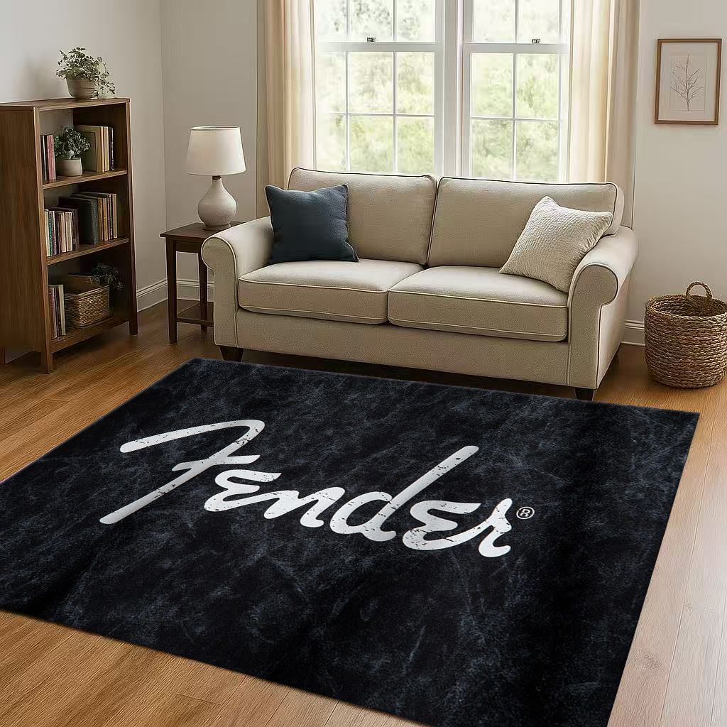 Musical Instrument Sign - 3D F-Fender Guitar Musical Instrument Sign