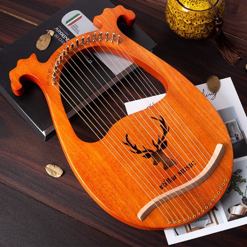 Musical Instrument Harp - Antlers 16-tone lyre 16-string harp lyre