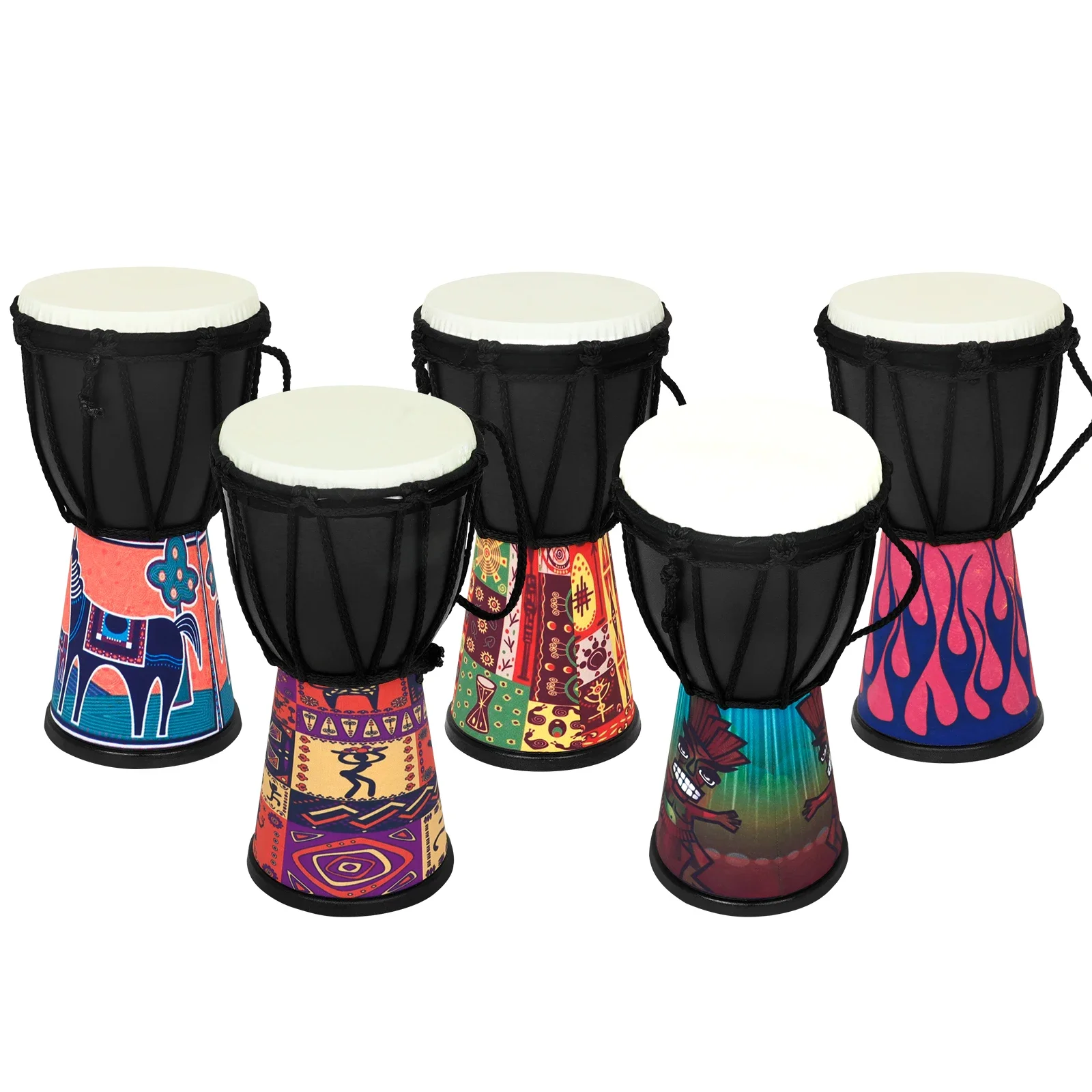 4-Inch African Drum Handmade T - Djembe Hand Drum 评论和价格