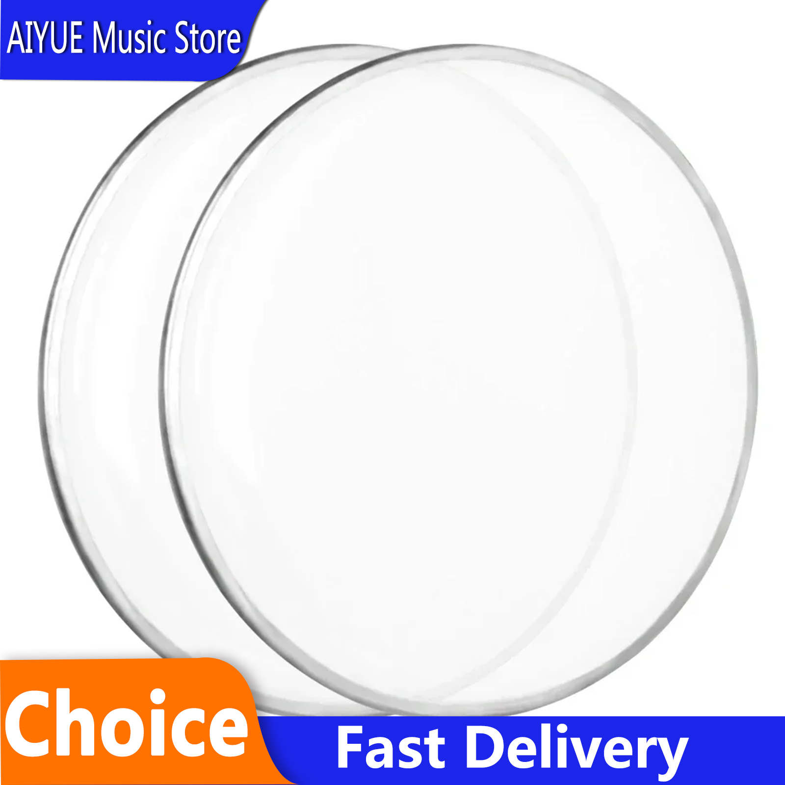 2 Pcs 6 Inch White Drum Head W - Musical Instrument Jazz 评论和价格