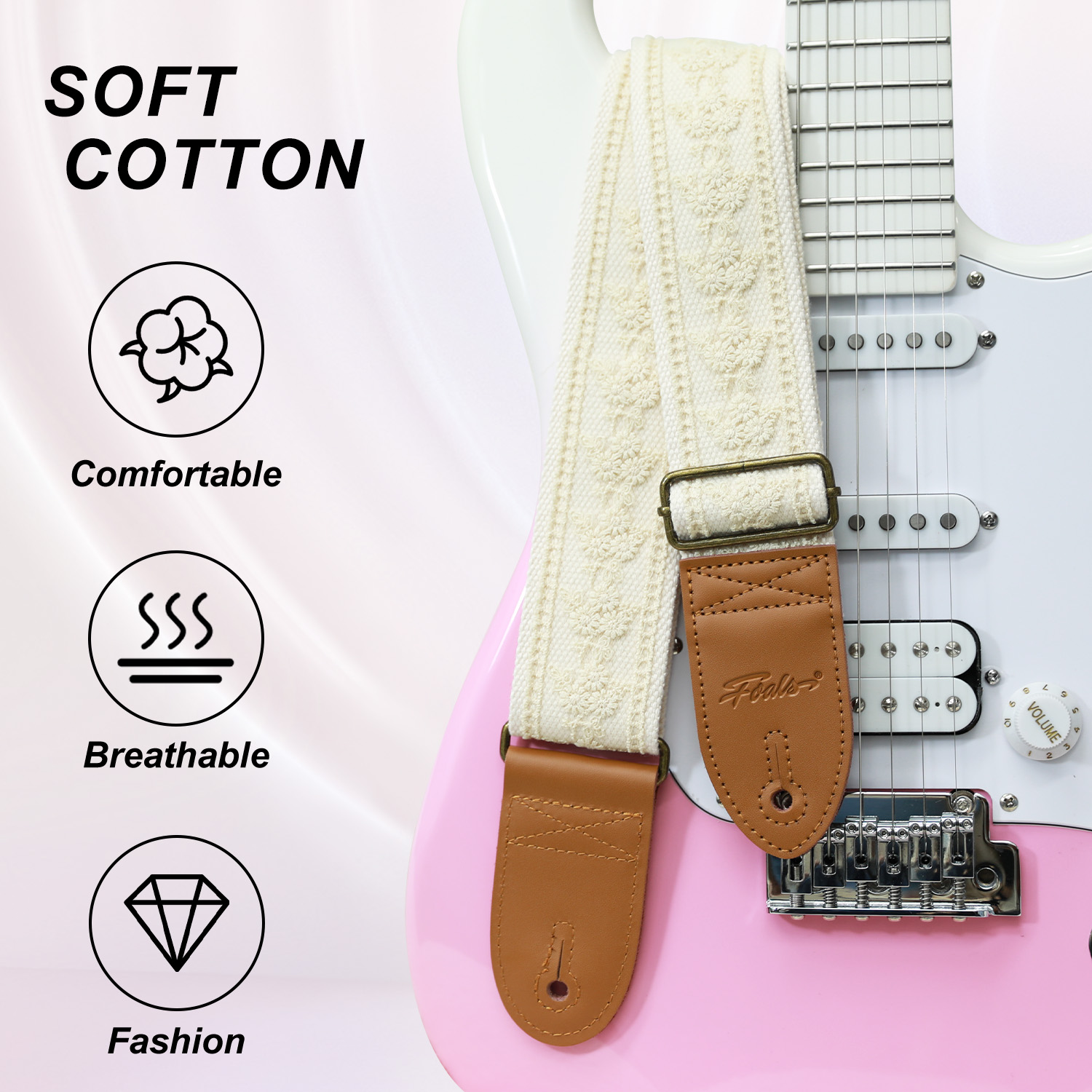 FOALS Guitar Straps Folk Bass  - Musical Instrument Art 评论和价格