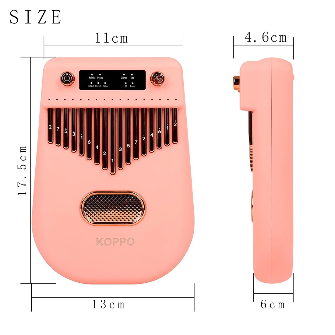 17 Keys Electric Kalimba Thumb - A Musical Instrument With Keys 评论和价格