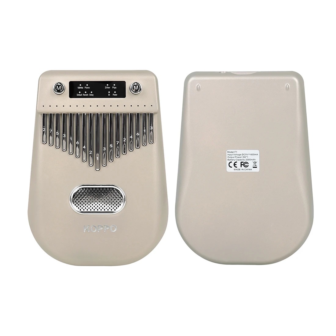 17 Keys Electric Kalimba Thumb - A Musical Instrument With Keys 评论和价格