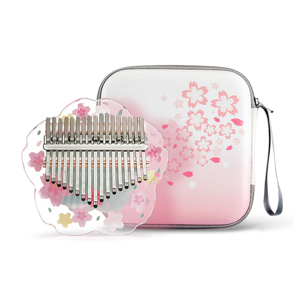 Hluru Kalimba 21 Keys with Cas - A Musical Instrument With Keys 评论和价格