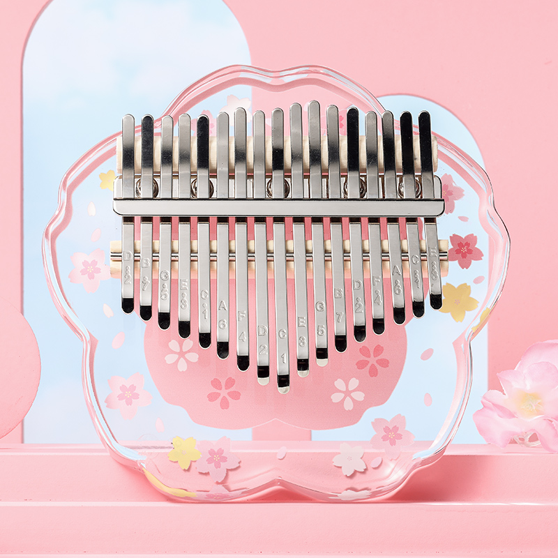 Hluru Kalimba 21 Keys with Cas - A Musical Instrument With Keys 评论和价格