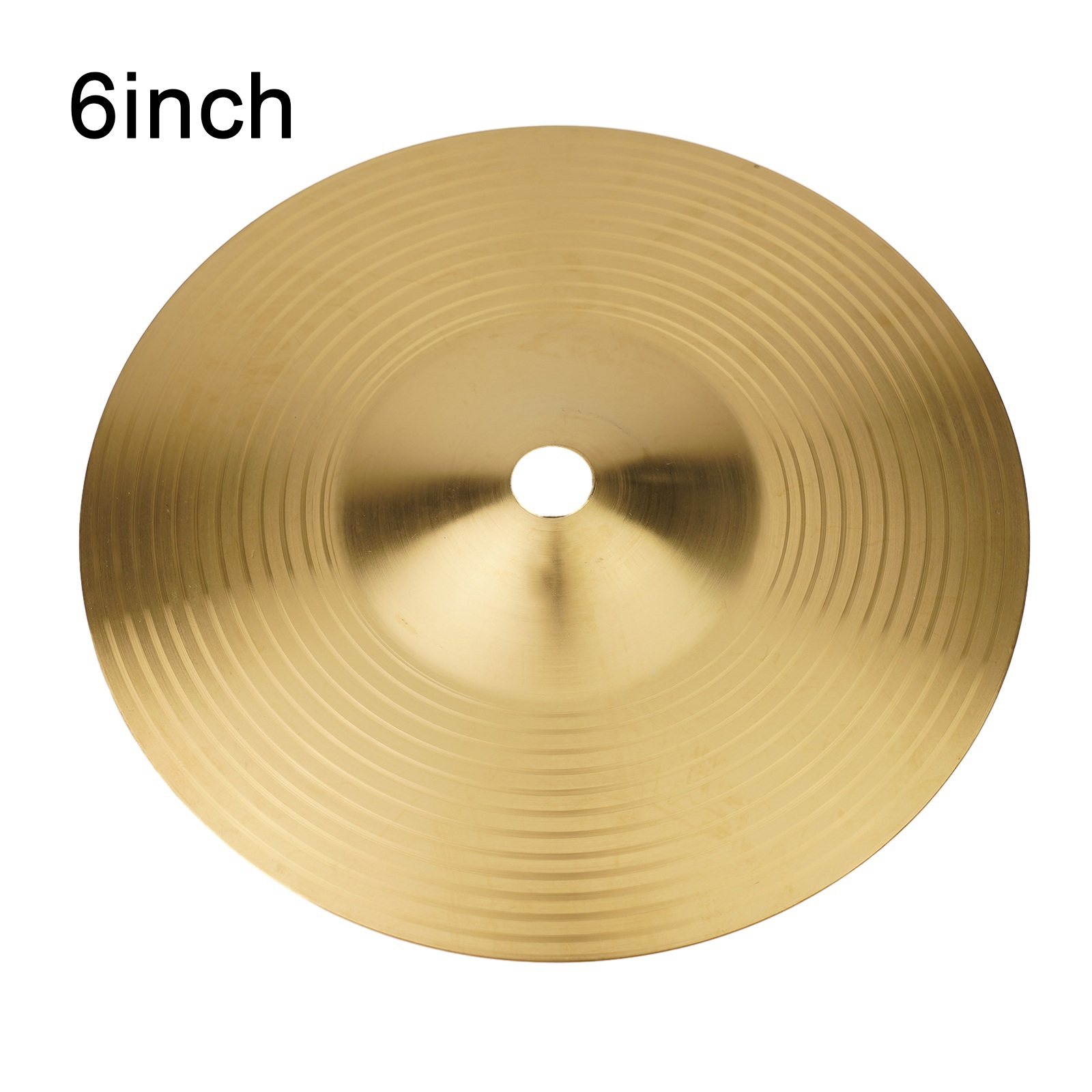 6Inch Drum Brass Cymbals Percu - Musical Instrument Jazz 评论和价格