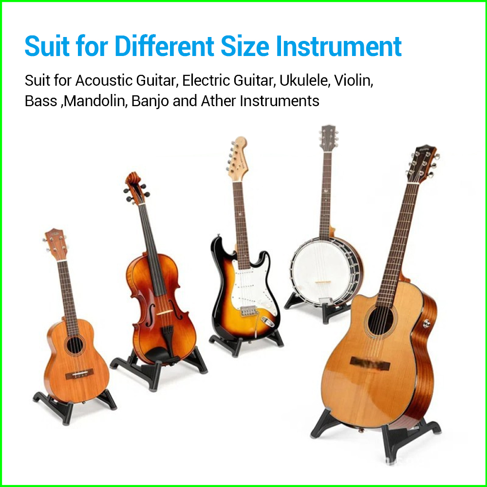 Guitar Stand - A Frame Foldabl - Musical Instrument Art 评论和价格
