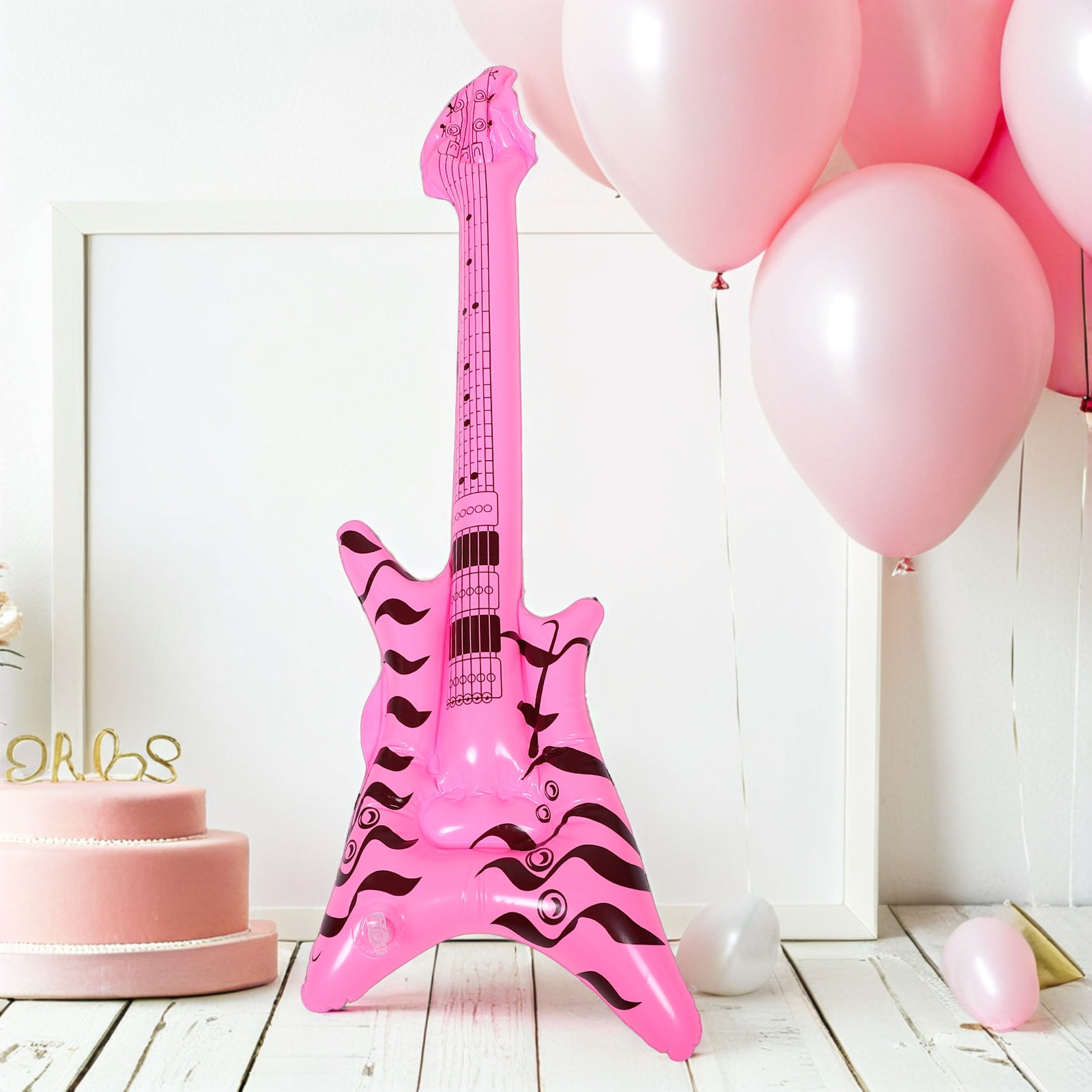 Inflatable Rock and Roll Guita - Musical Instrument Blow 评论和价格