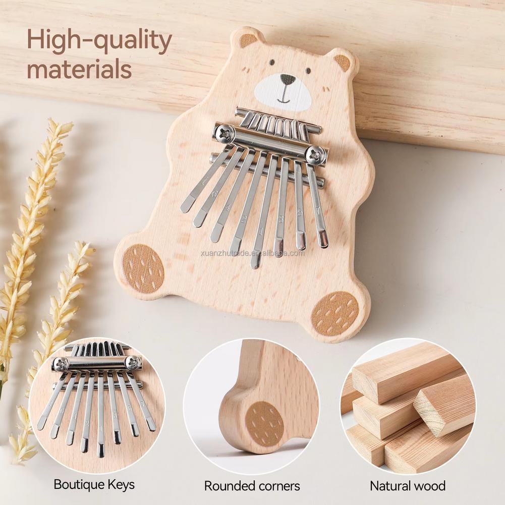 8 Key Mini Kalimba Portable Th - A Musical Instrument With Keys 评论和价格