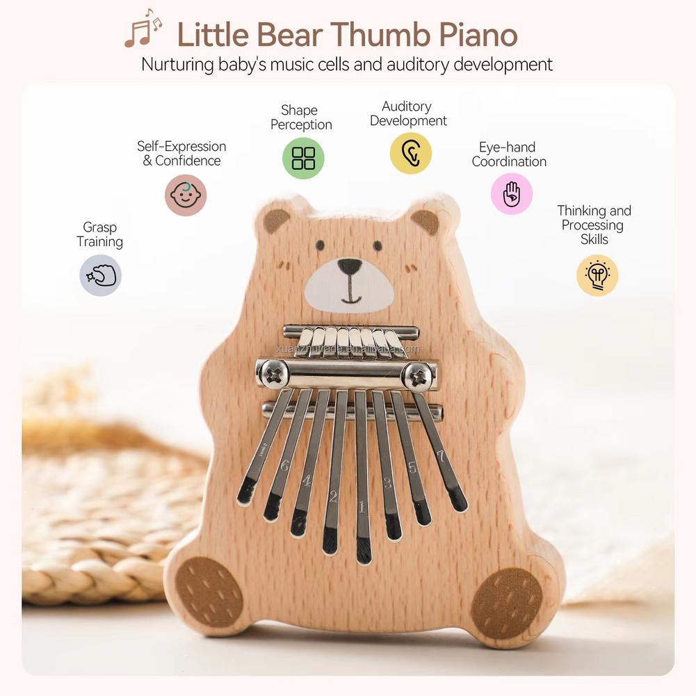 8 Key Mini Kalimba Portable Th - A Musical Instrument With Keys 评论和价格