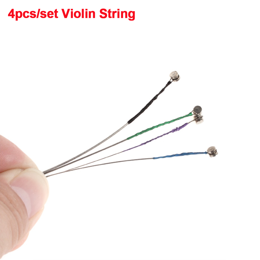 4pcs/set Violin Strings E-A-D- - Musical Instrument Set 评论和价格