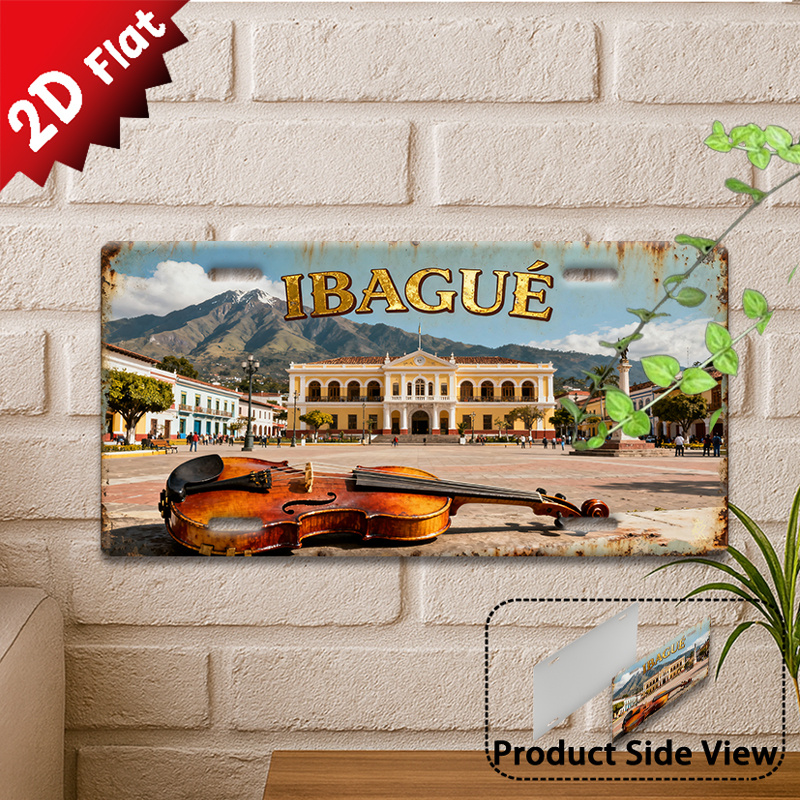 1pc Ivague Music-Themed Metal  - Musical Instrument Sign 评论和价格