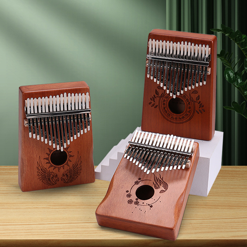 17 Key Hluru Kalimba Professio - A Musical Instrument With Keys 评论和价格