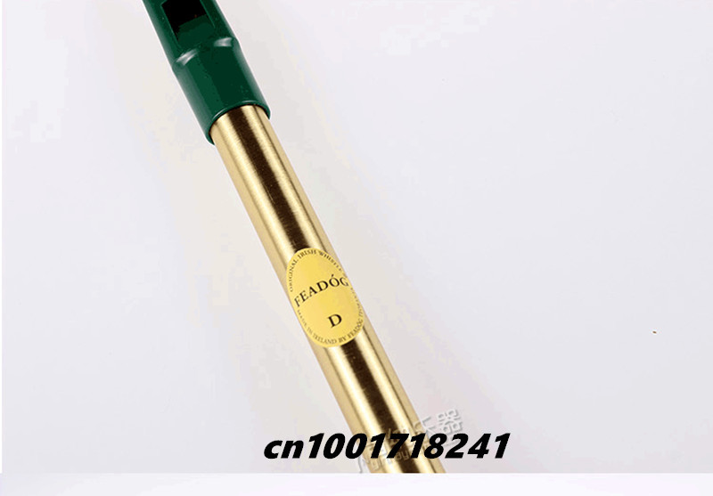 Brass Irish Whistle Flute Fead - Musical Instrument Irish 评论和价格