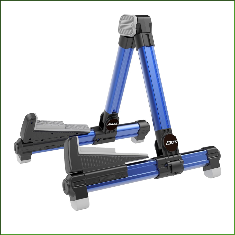 Foldable Aluminum Guitar Stand - Musical Instrument Art 评论和价格
