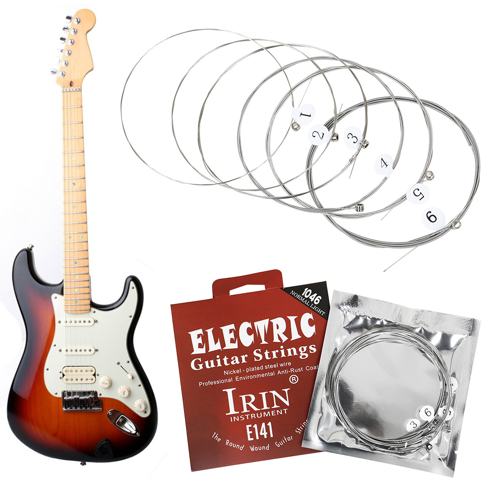 Metal Electric Guitar Strings  - Musical Instrument Set 评论和价格