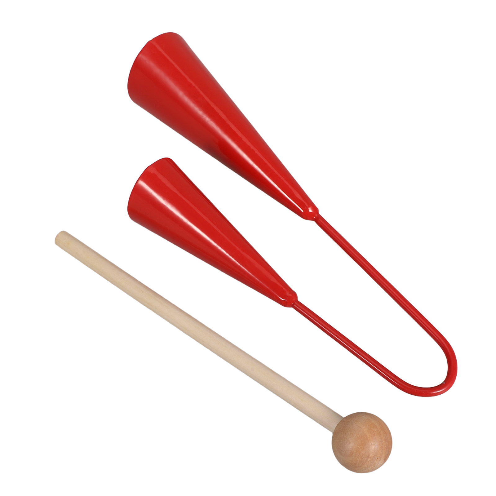 Agogo Bell Dual-Tone Steel Orf - Musical Instrument Agogo 评论和价格