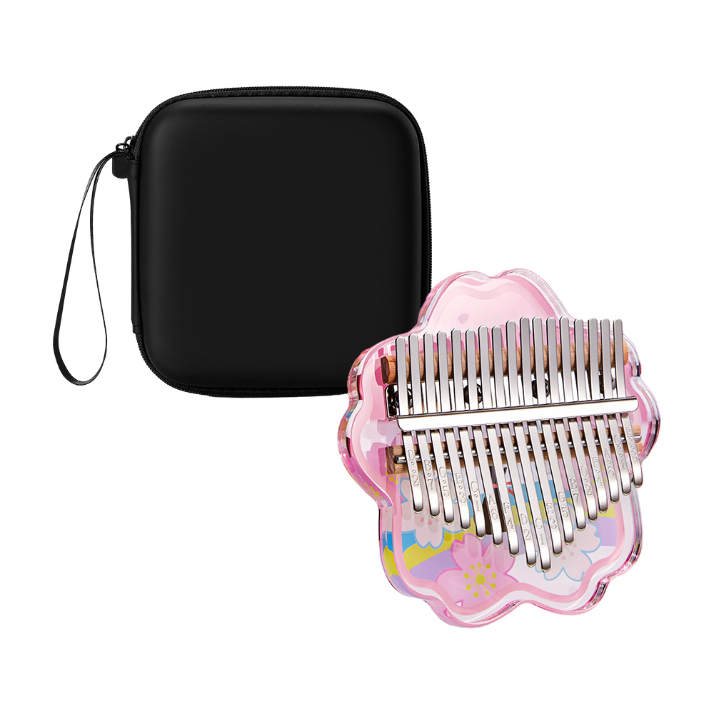 Mini Thumb Piano 17 Keys Porta - A Musical Instrument With Keys 评论和价格