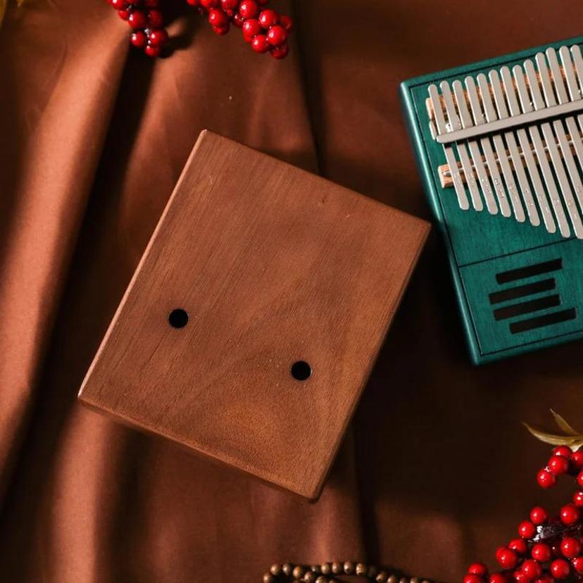 Retro Kalimba 17 Key Thumb Pia - A Musical Instrument With Keys 评论和价格