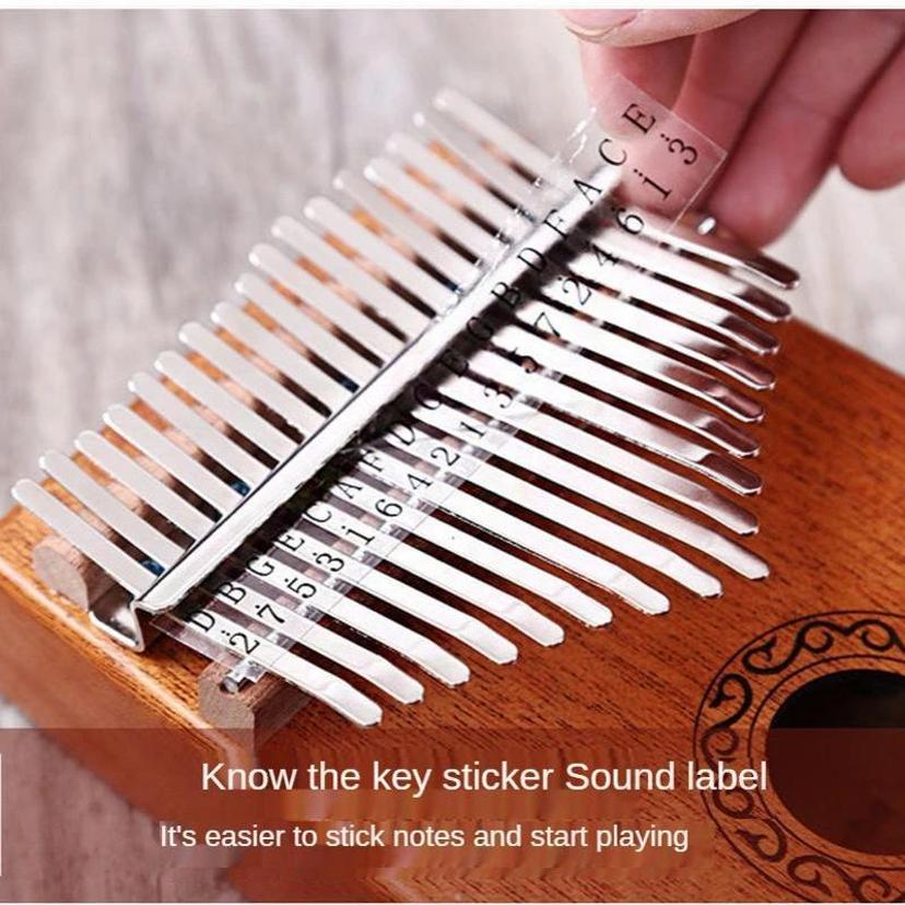 Retro Kalimba 17 Key Thumb Pia - A Musical Instrument With Keys 评论和价格