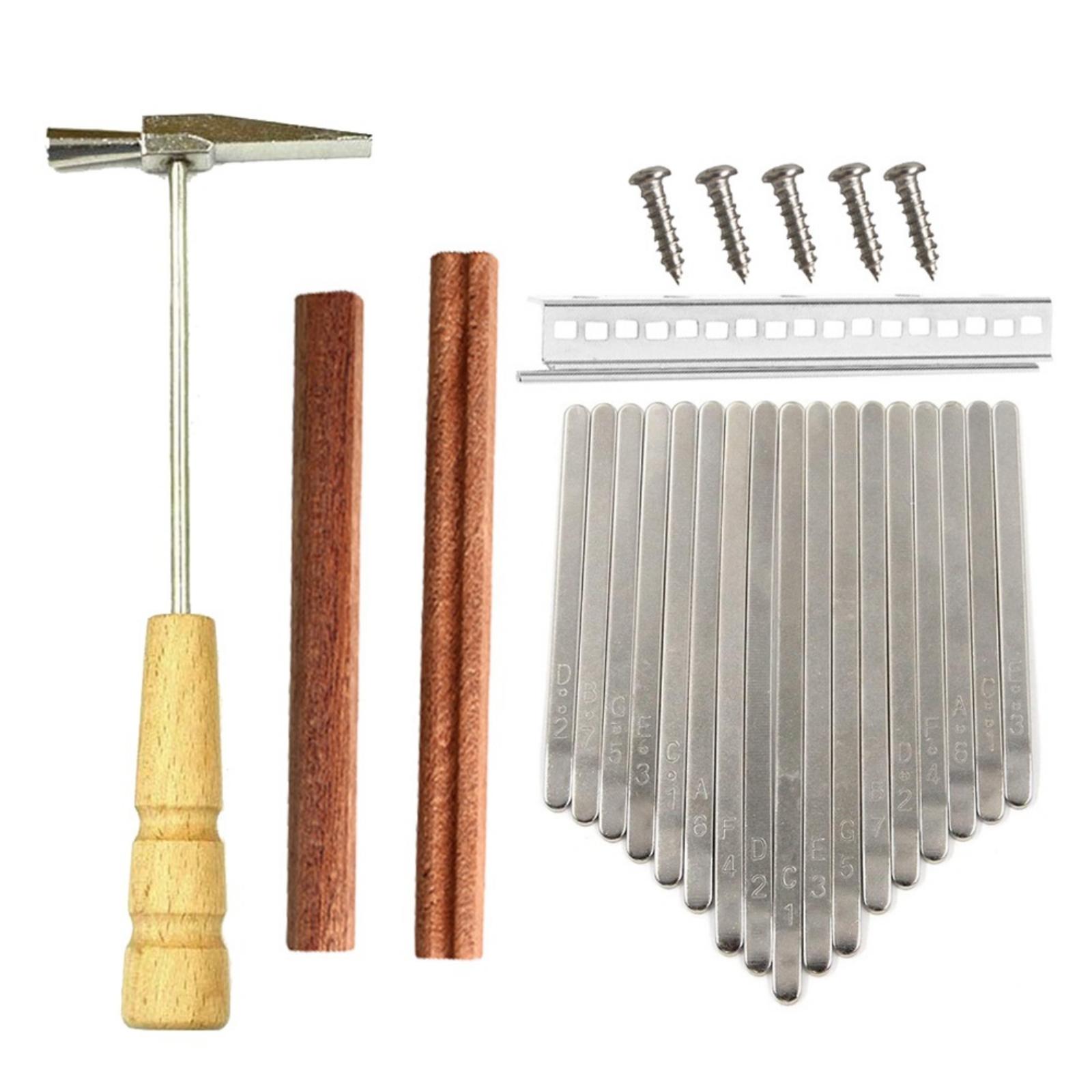 DIY Kalimba Thumb Piano 17 Key - A Musical Instrument With Keys 评论和价格