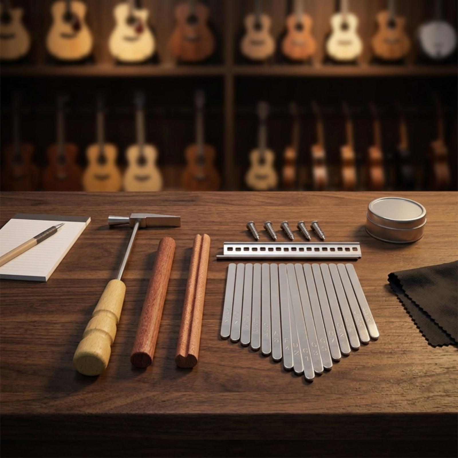 DIY Kalimba Thumb Piano 17 Key - A Musical Instrument With Keys 评论和价格