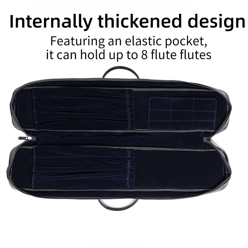 Lacquer Skin Bamboo Flute Bag  - Musical Instrument Set 评论和价格