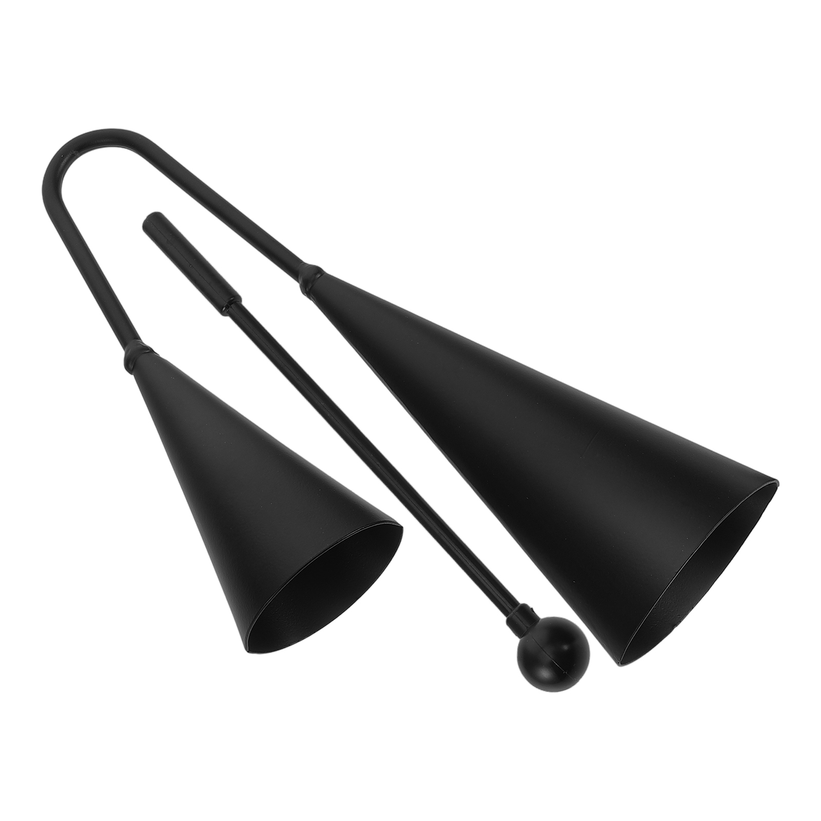 Double Trumpet Metal Cowbell A - Musical Instrument Agogo 评论和价格