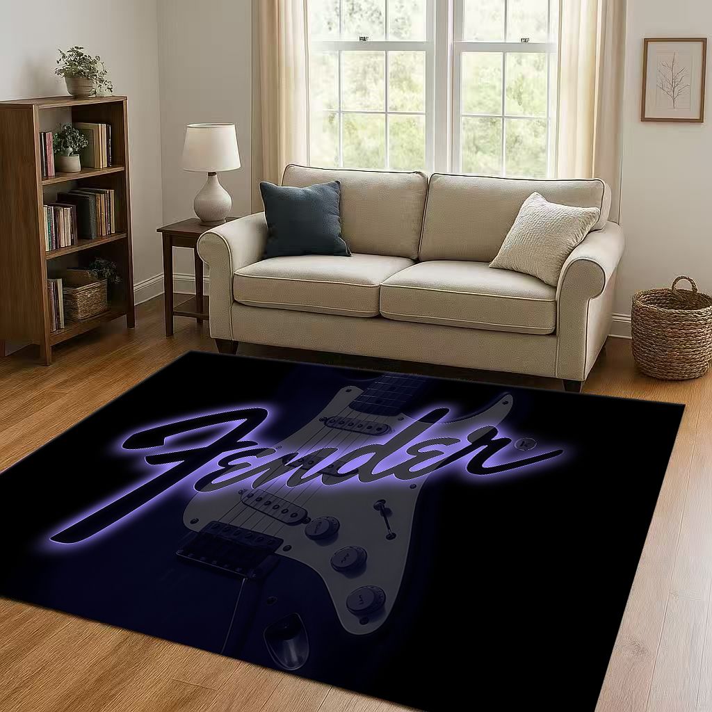 3D F-Fender Guitar Musical Ins - Musical Instrument Sign 评论和价格