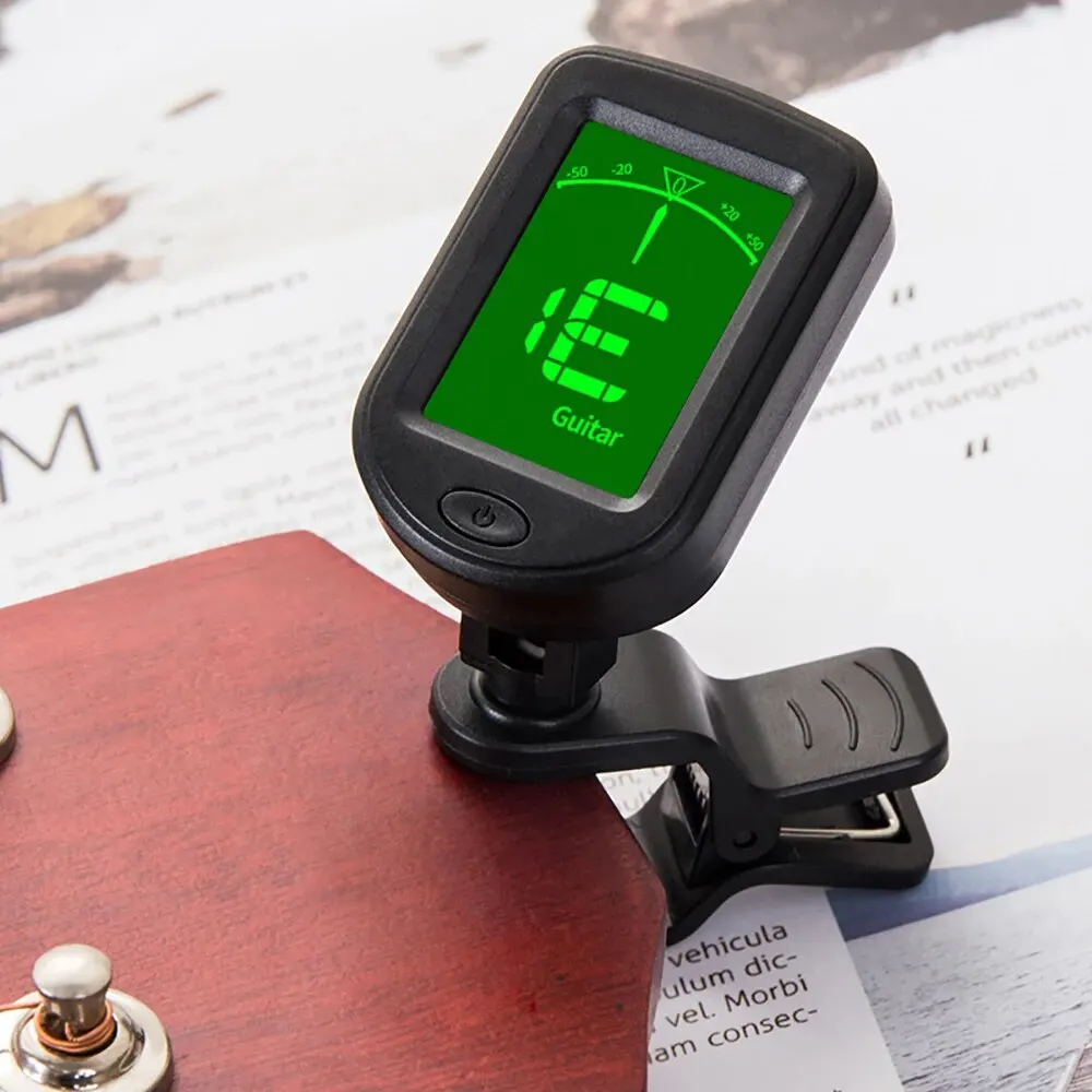 T-02 Guitar Tuner Clip-on Chro - Musical Instrument Art 评论和价格