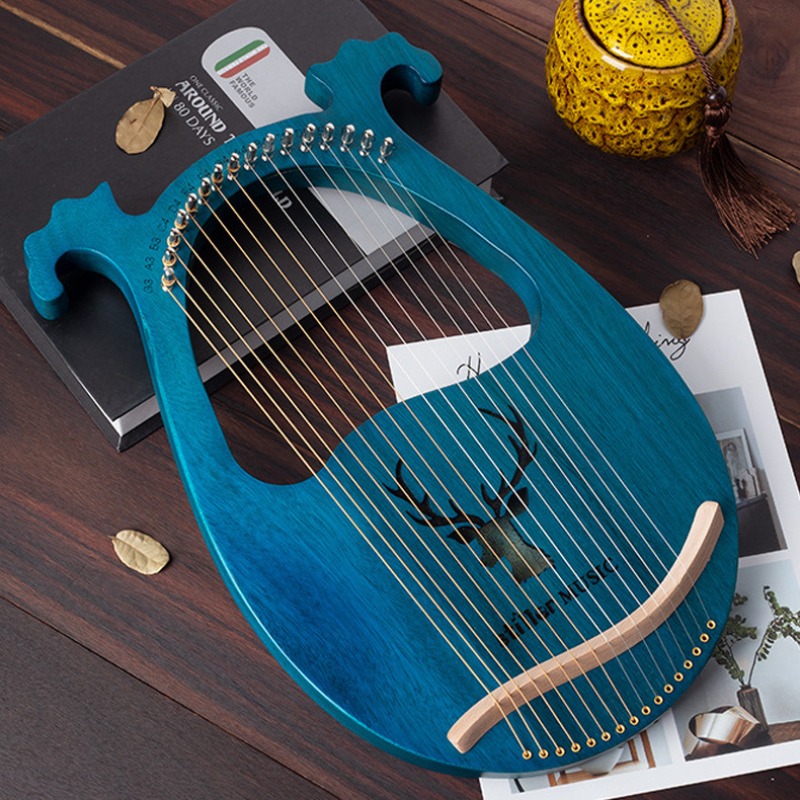Antlers 16-tone lyre 16-string - Musical Instrument Harp 评论和价格