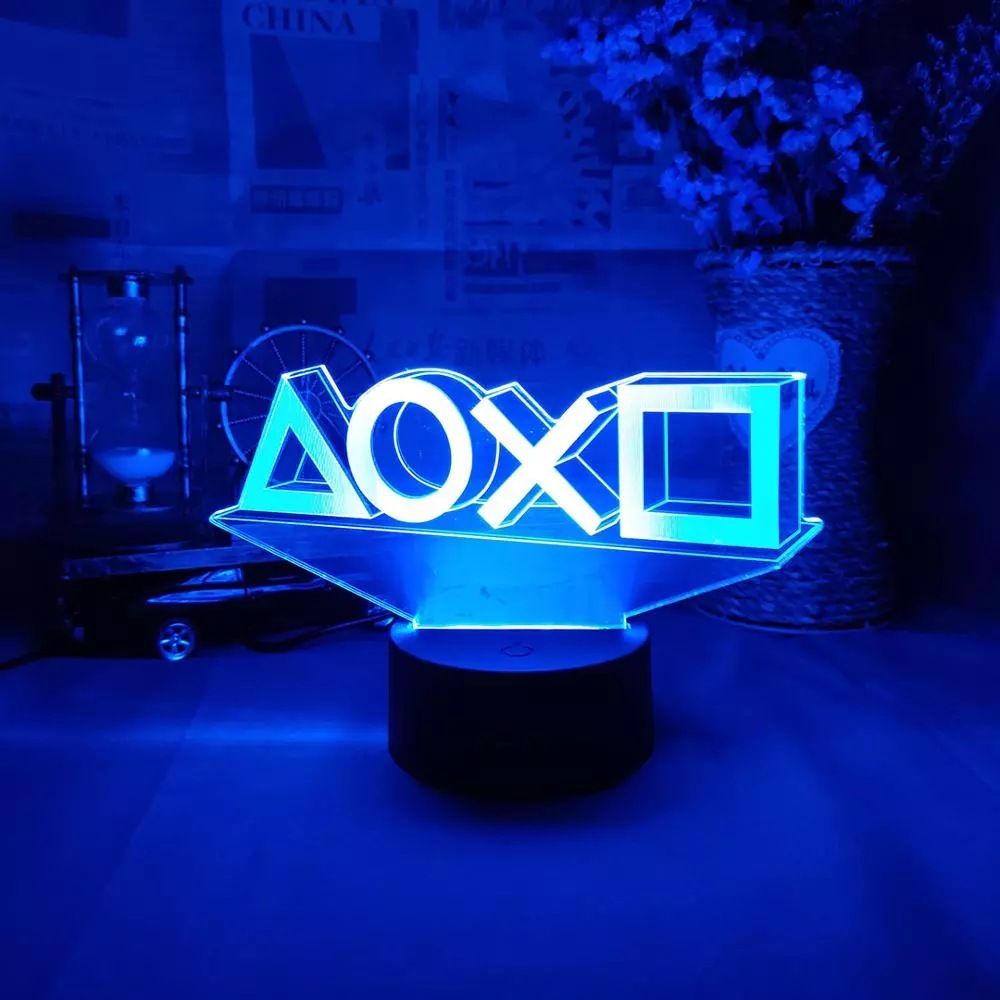 Colorful Game Icon Lamp for PS - Musical Instrument Sign 评论和价格