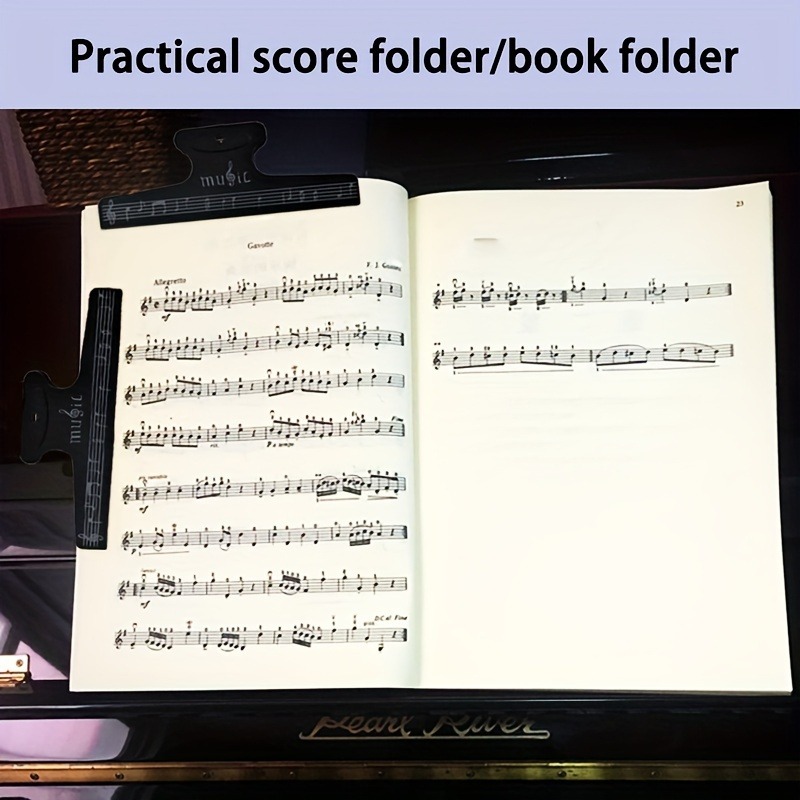 Sheet Music Clip Stationery Fo - Musical Instrument Book 评论和价格