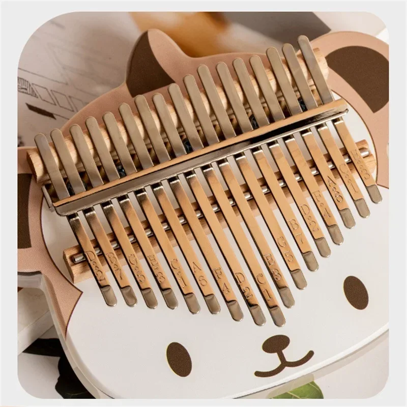 Cute Animal Kalimba Mbira 17 K - A Musical Instrument With Keys 评论和价格