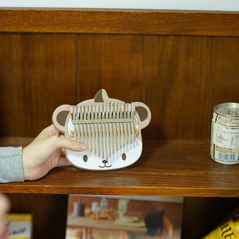 Cute Animal Kalimba Mbira 17 K - A Musical Instrument With Keys 评论和价格