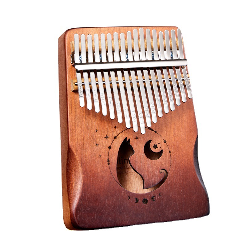 17 Keys Kalimba Gradient Color - Musical Instrument Book 评论和价格