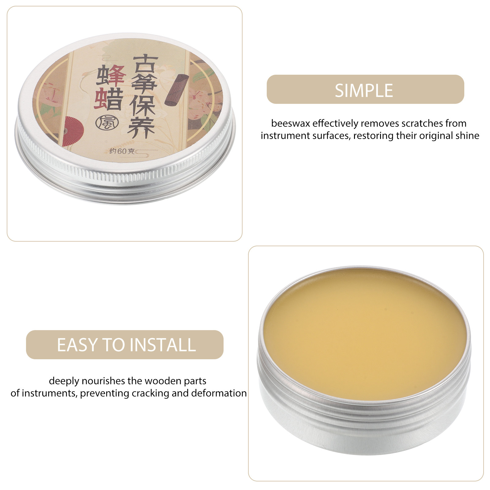 High Performance Beeswax Polis - Musical Instrument Zither 评论和价格