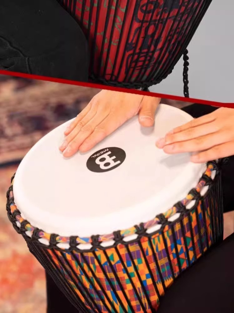 Goat African Drum Pvc Beginner - Djembe Hand Drum 评论和价格