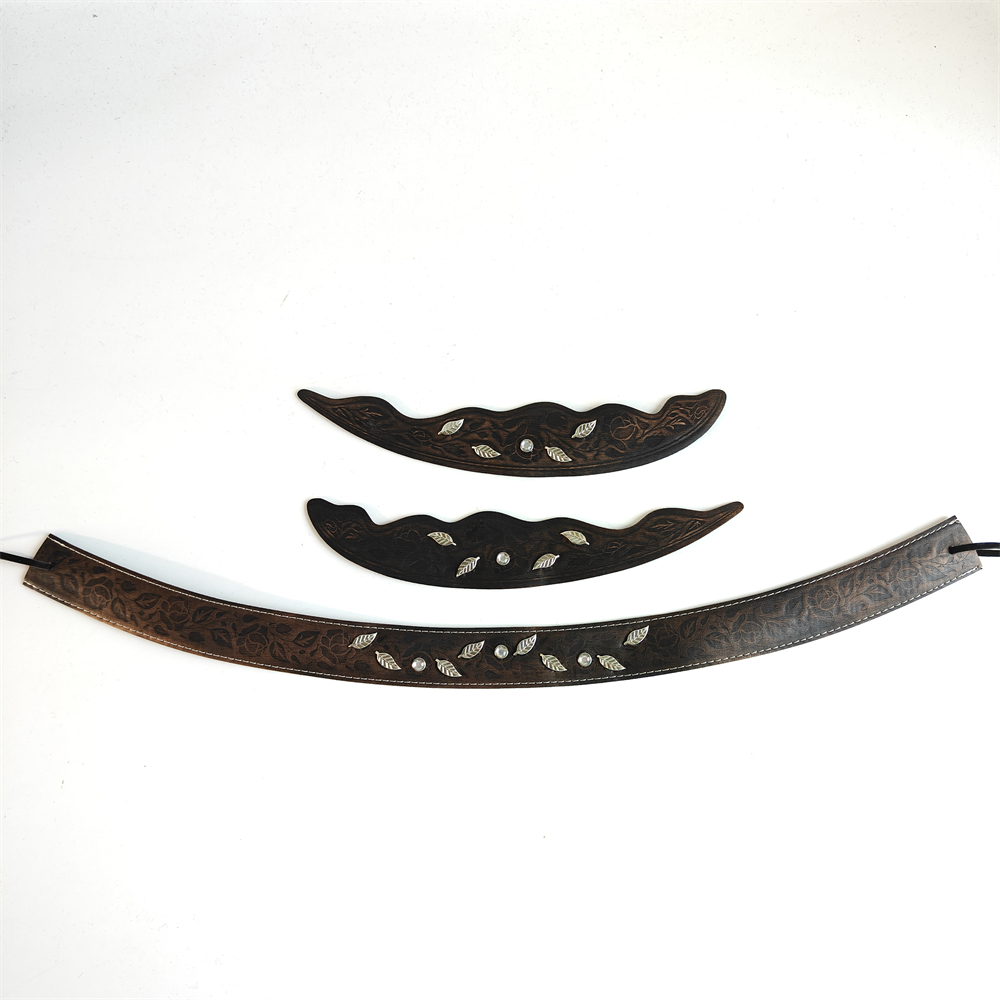 Western Leather Hat Band Vinta - Musical Instrument Jazz 评论和价格
