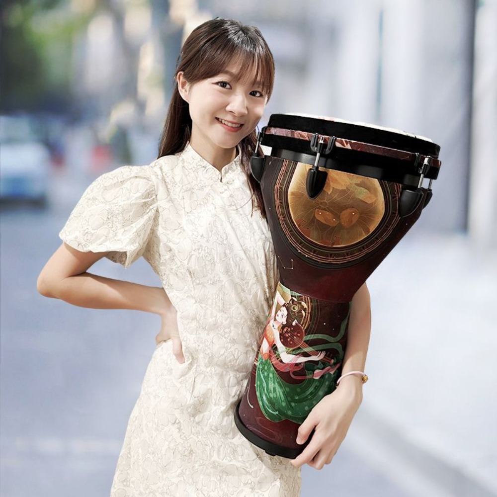 12 Inch Djembe Hand Drum Paint - Djembe Hand Drum 评论和价格